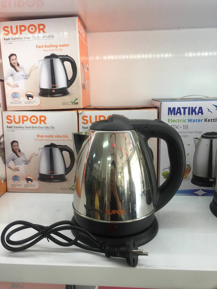 Bình đun siêu tốc Inox Supor SEK083B 1.5L