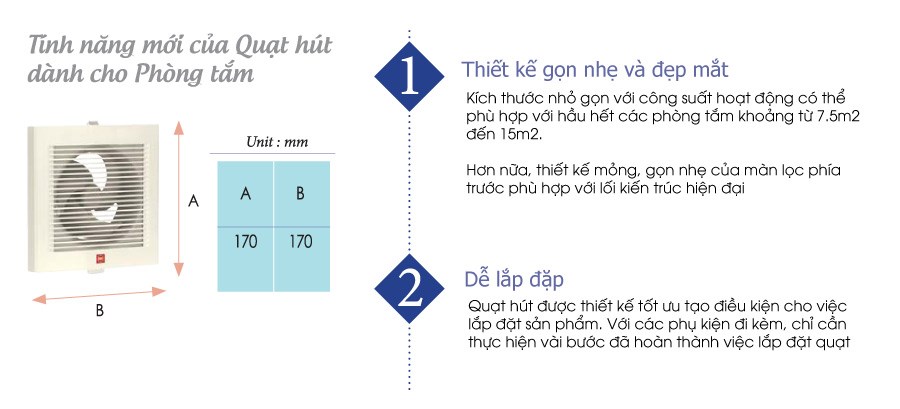 Quạt thông gió KDK 10EGSA