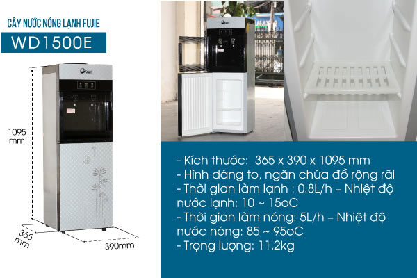 Cây nước nóng lạnh FujiE WD1500E