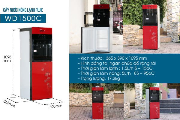 Cây nước nóng lạnh FujiE WD1500C