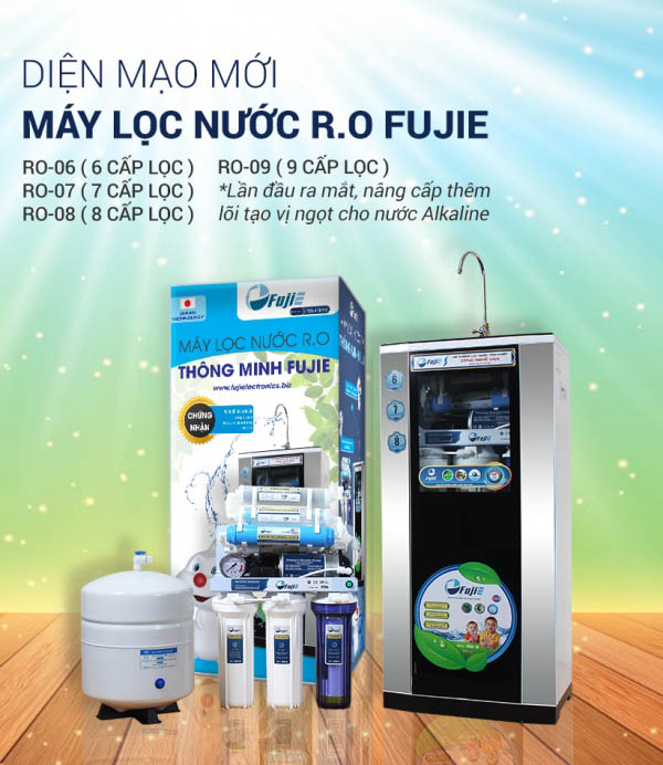 Máy lọc nước tinh khiết FujiE RO-08 CAB