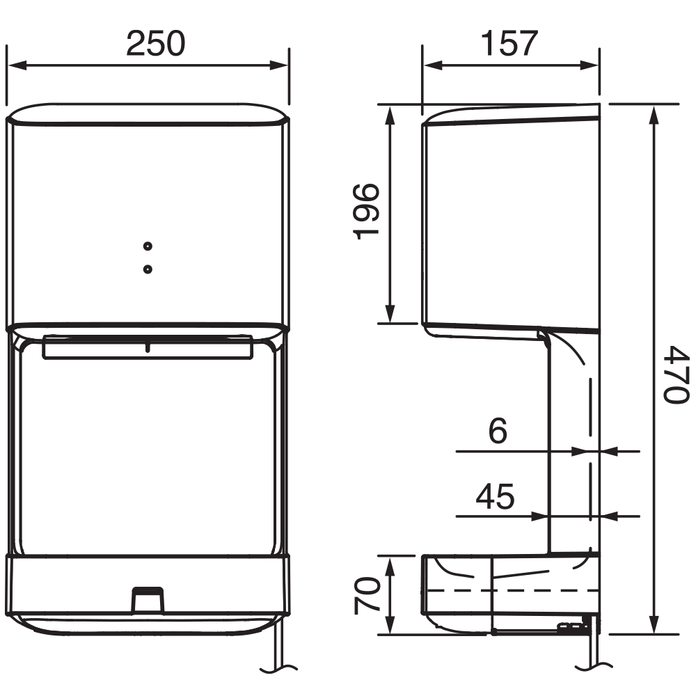 Máy sấy tay Panasonic FJ-T09A3