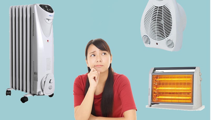 Nên mua quạt sưởi đèn halogen hay quạt sưởi dầu ?